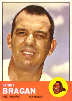 1963 Topps Baseball Cards      073      Bobby Bragan MG RC